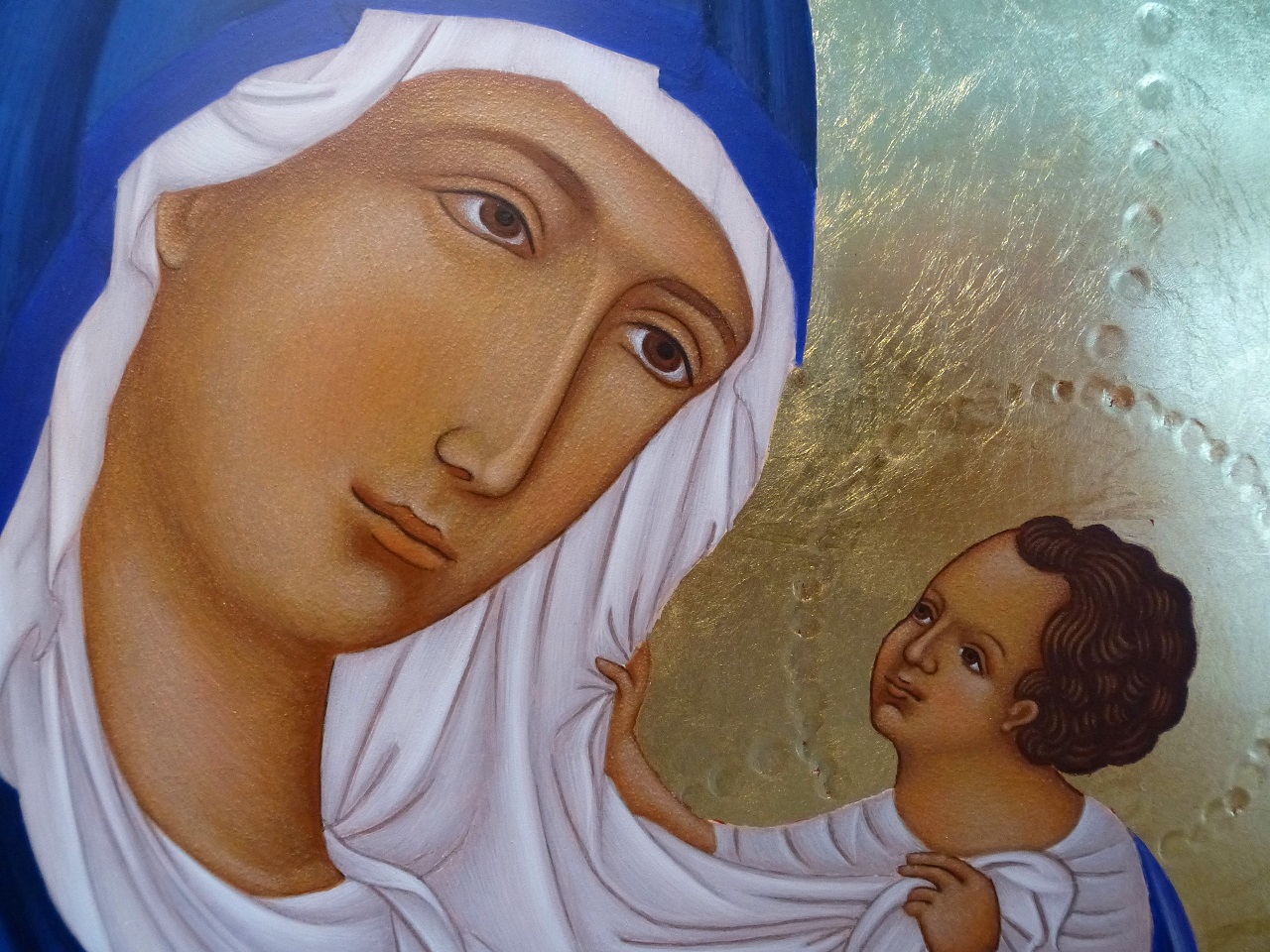 La Madone d'après Duccio