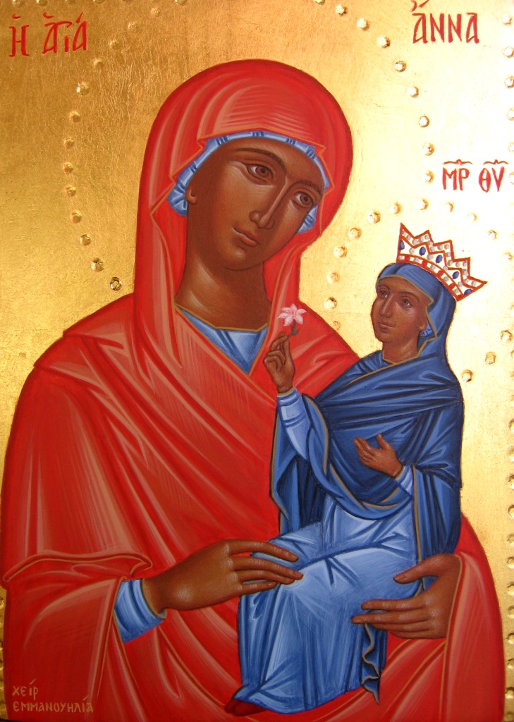 Ste Anne et la Vierge